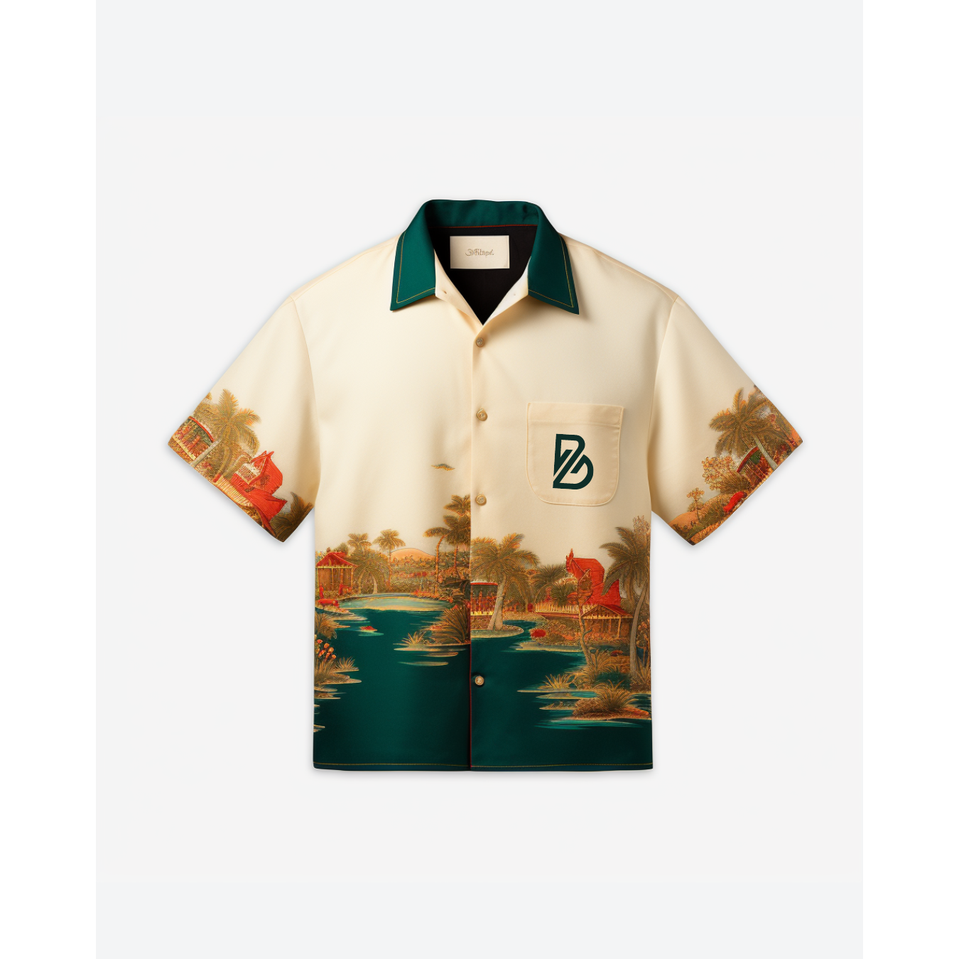 PALM SILK SHIRT