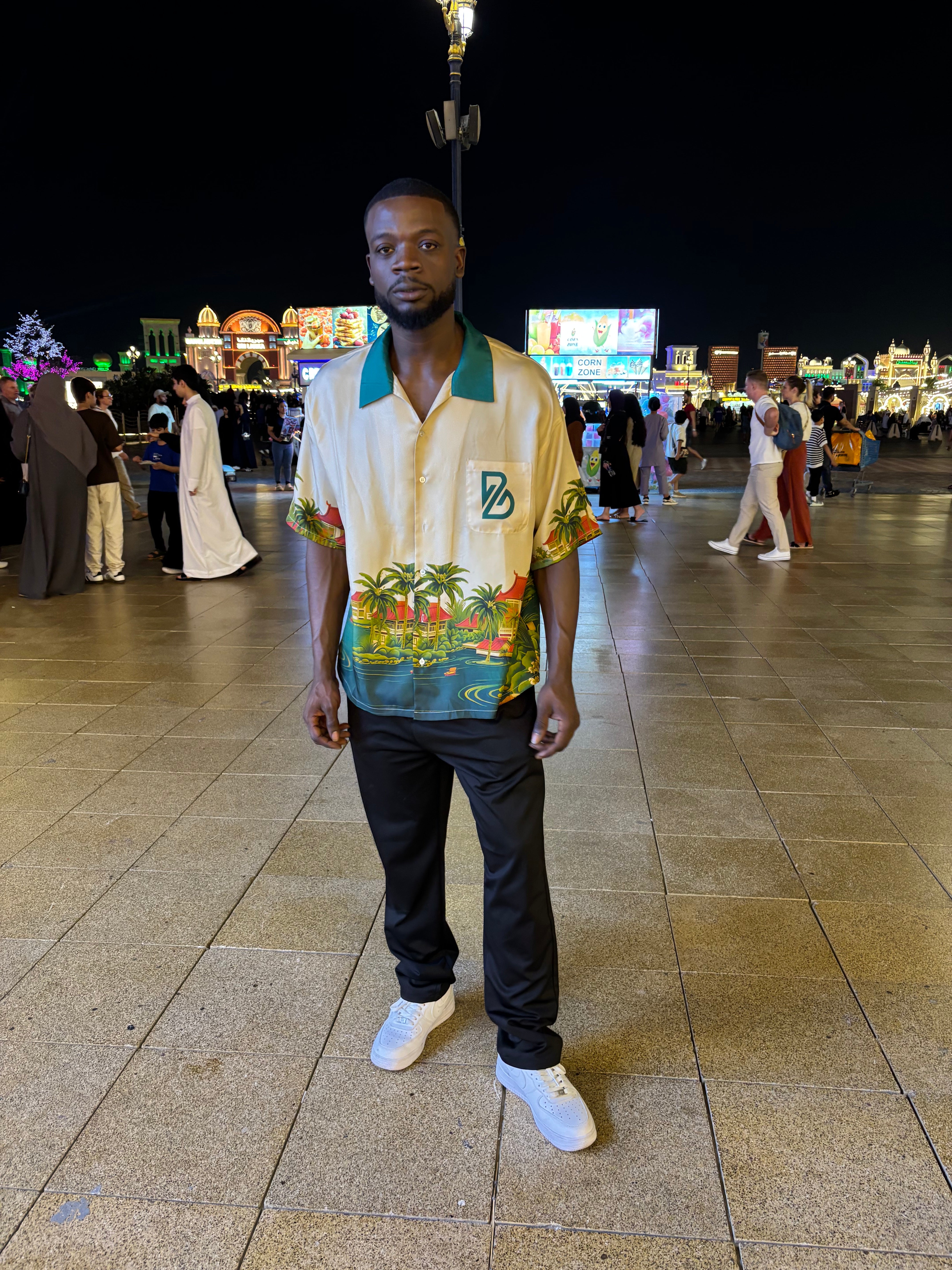 PALM SILK SHIRT